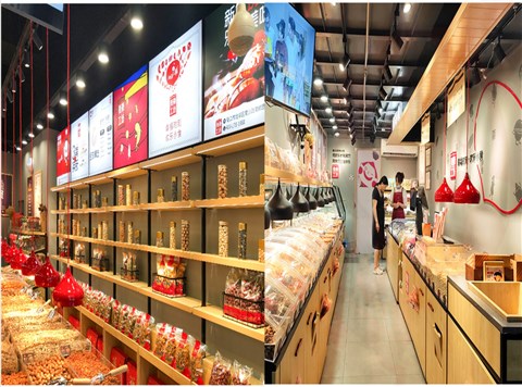 炒店货架60㎡案例