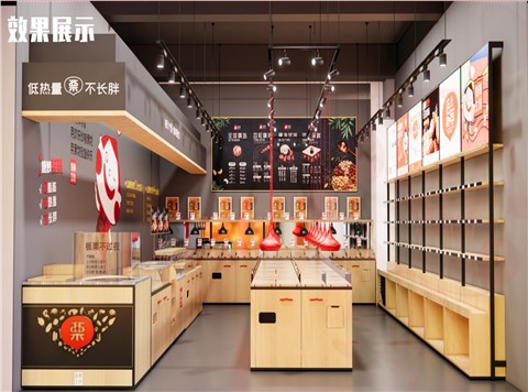 炒店货架60㎡案例